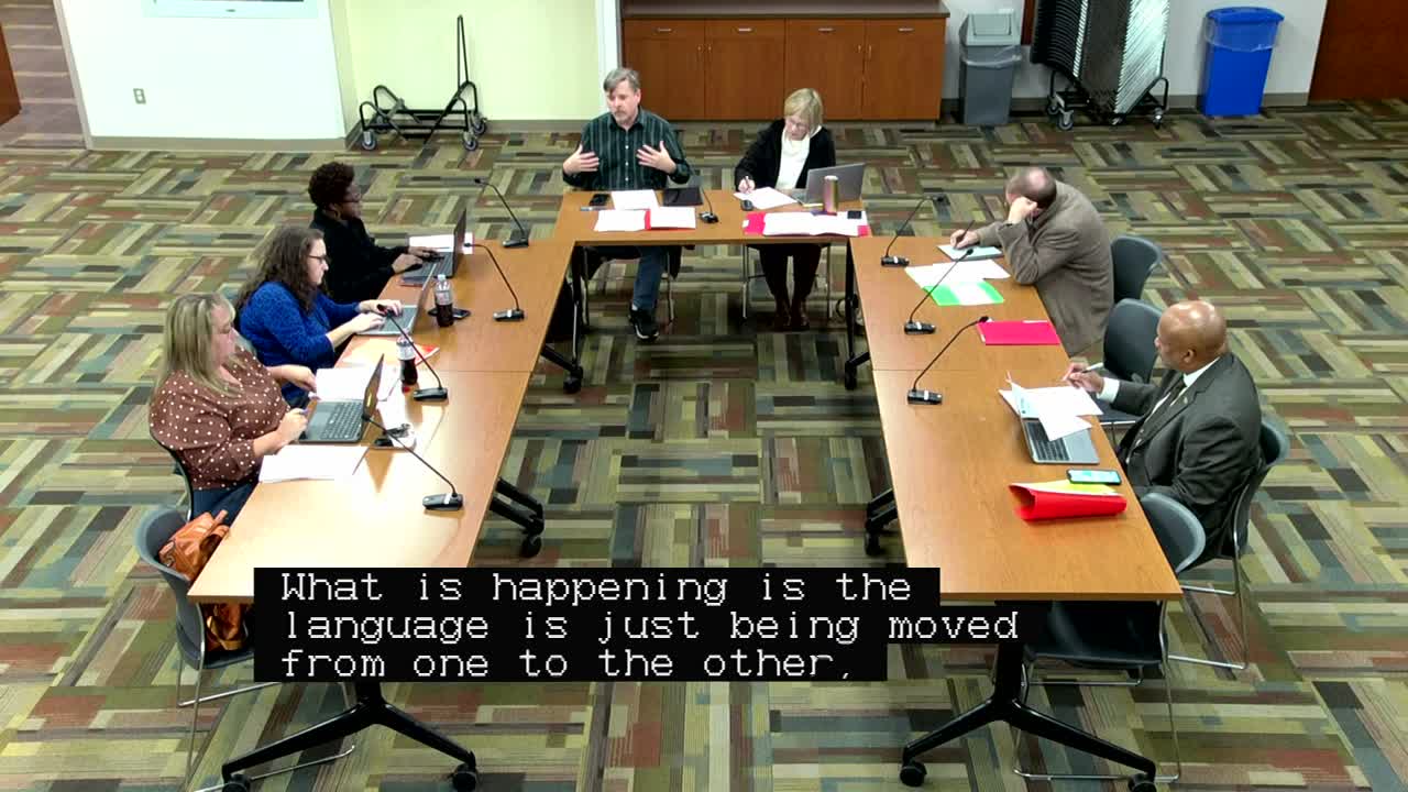 Thumbnail image for Policy Committee Meeting | 11/20/2023