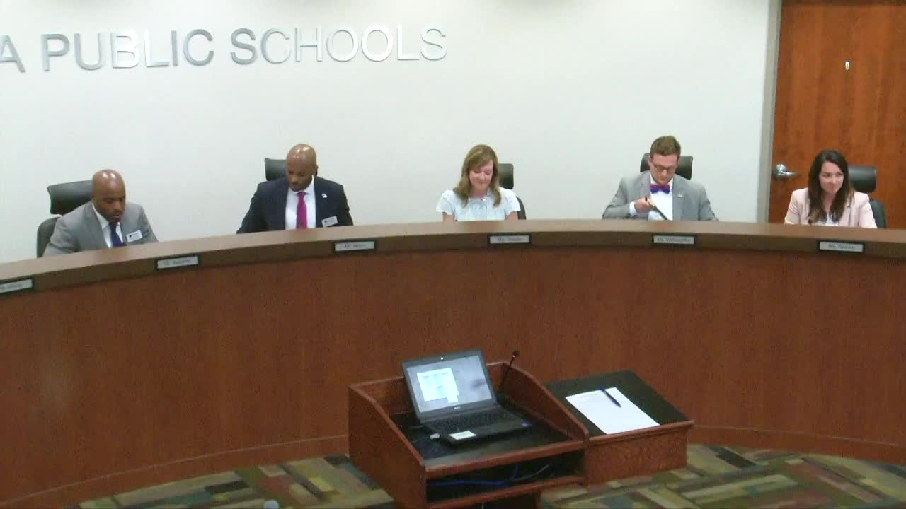 Thumbnail image for Board of Education Meeting, June 2022